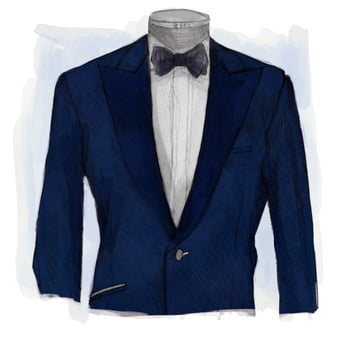 Peack Lapel - 2 - NAVY - Martha Escobar copy 2